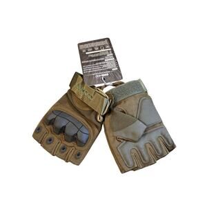 COOWOO Tactical Half-Finger Gloves – One Size
